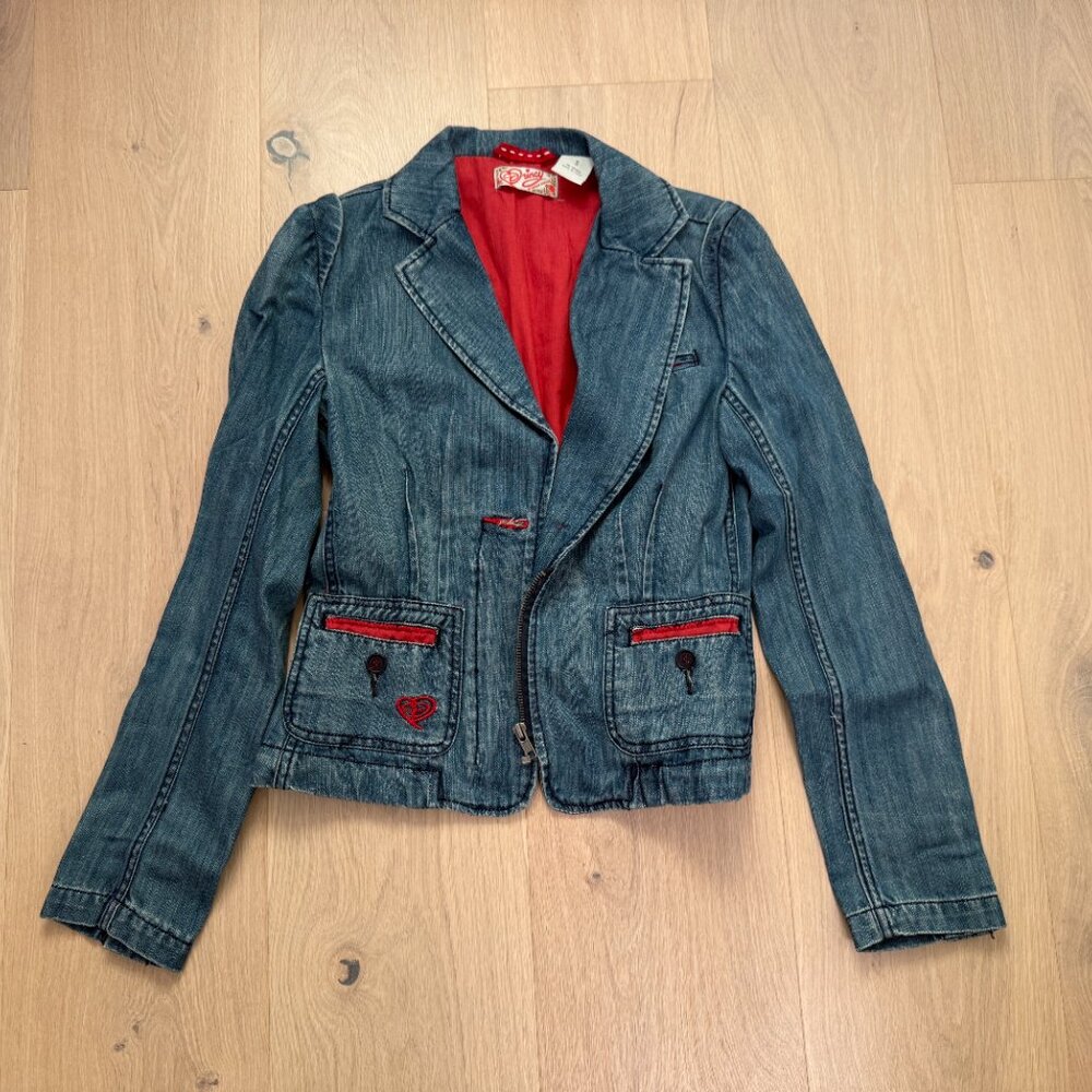 Embroidered Jean Jacket